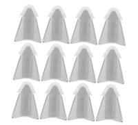 Abaodam 12 Pezzi Serrature di Sicurezza Trasparenti per Porte Scorrevoli e Finestre Blocca Vetri Child per Patio e Armadi con Sblocco di Emergenza Rapido