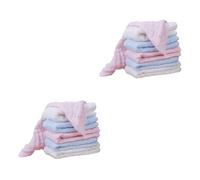 Abaodam 12 Pz Da Allattamento Cotone Salvietta Salviette Per Neonati Bambole Nidificanti Per Ragazze Asciugamani Garza Salviette Per Bambini Toni Della Bambino Fazzoletto