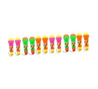 Abaodam 12 Pz microfono funlicht radio Cantare barbeque playdo family el party barbecu divertente gicos toys micro telefono voices i figli ballem eco Giocattolo strumento musicale bambino