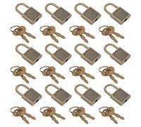 Abaodam 12 Set Lucchetto di Metallo Vintage con Chiave per Casse di Gioielli, Design Elegante e Funzionale, per Feste a Tema Pirata e Gioco Interattivo