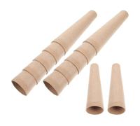 Abaodam 12 Tubi di Carta per Avvolgimento Lana Conici 3°30’ per Avvolgitore Filati Manuale, Accessori per Uncinetto e Lavoro a Maglia, Strumento Tessile per Artigianato e Ricamo