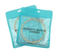 Abaodam 12pezzi Corde in Antiruggine Per Chitarra Folk Sostituzione Di Piccole e Portatili Per Decorazioni e Performance