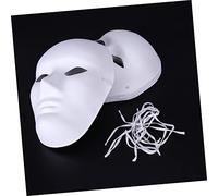 Abaodam 15 Maschere Halloween da Dipingere Maschera Full Face Bianco Maschere Scary per Adulti Maschera Unisex per Feste Masquerade e Cosplay Hip Hop
