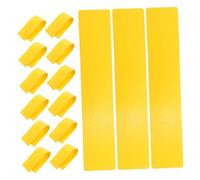 Abaodam 15 Pezzi Marcatori per Linee Campo Tennis e Pickleball Resistenti alle Intemperie Segnalatori di Confine Precisi e Stabili per Allenamento Basket Badminton