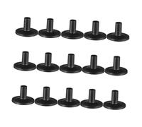 Abaodam 15pezzi Accessori Supporti Piatti Batteria Parti Manicotti Plastica Supporto Per Percussioni Configurazione Semplice Opzioni Versatili Suono Batteristi Esperti Dilettanti