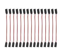 Abaodam 15pezzi Cavo di Prolunga da Cavi Rc Maschio-Maschio da Connettori per Scheda di Controllo e Telecomando per Aeroplani Rc e Accessori