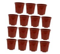 Abaodam 15pezzi per Piante in Contenitore per Piante in Plastica Buona permeabilità all Aria Fioriera per Giardinaggio per per Amanti delle