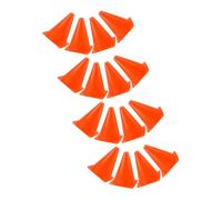 Abaodam 16 Pezzi Coni Allenamento in Plastica Resistenti per Calcio Pattinaggio e Agilità Coni Stradali Antideformazione e Riutilizzabili per Esercizi Sportivi e Percorsi Ostacoli