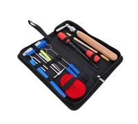 Abaodam 16pezzi Striscia Di Temperamento Per Pianoforte Diapason Martello e Accessori Per Accordatura Set Di Strumenti Per Accordatura Del Pianoforte Borsa Portautensili in Tela