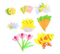 Abaodam 18 Pollici uova di Pasqua Coniglio casa decorazione arredamento Bunny striscioni appesi di buona pasqua ghirlanda del di pasqua Forniture per feste di Pasqua provato