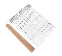 Abaodam 1pezzi Chord Chart Per Clarinetto Guida Pratica Per Principianti Con Esercizi Di Accordi e Note Per Musicisti Allenamento