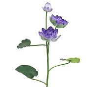 Abaodam 1pezzi Fiore Di Decorazione Artificiale Realistica in Plastica Ornamento Per Cerimonie e Sacrifici Fiore Finto Duraturo e Accessorio Fotografico Per Ambienti Interni Ed Esterni