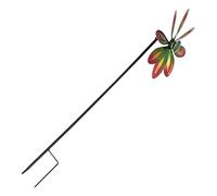 Abaodam 1pezzi Mulino Vento Rotante in Ferro Decorazione per Giardino e Prato Ornamento Forma di Girandola per Cortile e Spettacoli