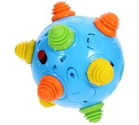 Abaodam 1pezzi Palla Salto Vibrante Con Musica e Colorate Giocattolo Educativo Ballo Per Ragazzo Ragazza Anni Pallina Interattiva Per Festa e Divertimento