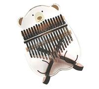 Abaodam 1pezzi Piano Cartoon Bear Acrilico Strumento Kalimba Iniziare e Rilassarsi La