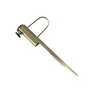 Abaodam 1pezzi Picchetto Ombrellone Zincato Stabile per Spiaggia e Giardino Ancoraggio Solido Antivento per Ombrelloni da Sole per Terreno Facile da Installare e Resistente