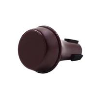 Abaodam 1pezzi Sordina Per Tromba Mini Semi-chiuso Rosso Scuro Accessorio Pratica Portatile Per Principianti Riduce Rumore Per Esercizi Silenziosi