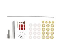 Abaodam 1set Accessori Per Riparazione Flauto Di Strumenti Di Manutenzione Vari Colori Kit Completo Per Sostituzione Parti e Riparazioni Di Strumenti Musicali