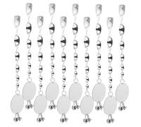 Abaodam 1set Bastoni Riflettenti per Allontanare Uccelli Dispositivo Pratico per Giardino Facile da Usare e Manutenere Design Compatto e Leggero Protezione Contro Piccioni e Volatili