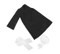 Abaodam 1set Costume Giudice Per Parrucca Abbigliamento Di Ruolo Professionale Per Gioco Immaginativo Taglia Per Per Sviluppare Competenze e Creatività