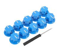 Abaodam 1set Manopole Per Potenziometro Per Chitarra Knobs Per Volume e Tono Facile Installazione Accessori Per Ampli e Effetti Guitari