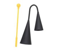 Abaodam 1set Per Agogo Bell Con Due Strumento Percussione Per Scuola e Divertimento Include Martello Compatte