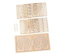 Abaodam 1set Rompicapo Legno Per Adulti Gioco Cognitivo Per Ufficio Sviluppo Delle Abilità Mentali e Sfide Divertenti Per La Scrivania