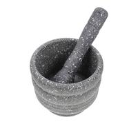 Abaodam 1set Schiacciapatate Aglio Manuale in Plastica con Pestello Utensile da Cucina Leggero e Durevole per Macinare Spezie ed Erbe Aromatiche Base Stabile Antispreco per Uso Domestico