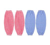 Abaodam 2 Coppie Manicotti Antipolvere Cucina Riutilizzabili Copertura Braccia a Prova Di Olio Maniche Elastiche Per Cucina E Pulizia Confortevoli 16.3X6.7 Pollici