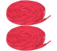 Abaodam 2 Paia di Lacci per Scarpe da Hockey in Poliestere Resistenti e Facili da Allacciare, Punta Riparabile, per Pattini da Hockey e Scarponi da Pattinaggio