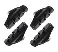 Abaodam 2 Paia Pastiglie Freno Bicicletta Mountain e Strada Leggere e Resistenti in Gomma Design Ergonomico per Freni Disco Accessori Corsa e Fuoristrada Facili da Installare e Smontare