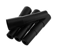 Abaodam 2 Pezzi Accessori per sedie girevoli Kit di Sostituzione del Cilindro a Gas per Sedia Copertura di Protezione del Cilindro Sedia Copertina Kit Accessori Sedia plastica Nero