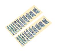 Abaodam 2 Pezzi Adesivi Autoadesivi per Tastiera Chitarra Acustica, Decalcomanie Creative Leggere e Compatte per Decorazione Strumenti Musicali, Accessori per Chitarristi