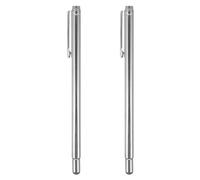 Abaodam 2 pezzi Aste Rabdomanzia Acciaio Inossidabile Regolabili per Rilevamento Minerali e Tesori Strumenti Radiestesia Compatti e Flessibili per Geobiologia e Feng Shui