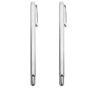 Abaodam 2 pezzi Bacchette per Ricerca d'Acqua in Acciaio Inossidabile Leggere e Portatili per Caccia all'Acqua con Design Ergonomico e Superficie Liscia Strumento Pratico per Attività