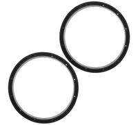 Abaodam 2 Pezzi Base Compatibilità Propano Portatile Bombola Plastica di in Nera Installazione Rapida per Campeggio e Cucina All'aperto