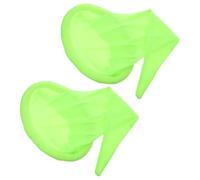 Abaodam 2 Pezzi Cappelli Nano Natalizi in Poliestere Verde Chiaro, Cappelli per Feste a Tema e Celebrazioni Festive, Accessori Costume Riutilizzabili per Foto senza Sforzo