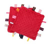 Abaodam 2 Pezzi Fazzoletti Morbidi Lenitivi Per Il Singhiozzo 25x25cm Etichette Colorate Riutilizzabili Per Neonati Casuale