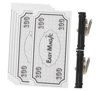 Abaodam 2 Pezzi Kit Filo Invisibile per Prestigiatori Filo di Conjuring Nero per Illusioni e Galleggiamento Accessori per Giochi di Carte e Oggetti Leggeri per Spettacoli e Trucchi sul
