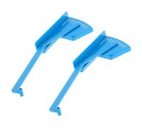 Abaodam 2 Pezzi Misuratore per Tosaerba in ABS Leggero e Resistente Strumento di Misura profondità e Livellamento per Tagliaerba da Giardino Braccio Rinforzato Antiflesso per Misurazioni