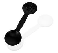 Abaodam 2 pezzi Occlusore per Esame Oculistico Nero e Bianco con Impugnatura Ergonomica Antiscivolo Copri Occhi Comfort per Test della Vista in Famiglia Scuola e Ospedale