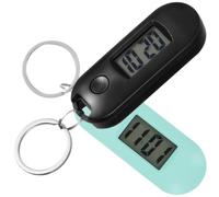 Abaodam 2 Pezzi Orologio Plastico Digitale per Studenti da Taschino | Formato Compatto, Design Creativo e Leggero, Uso a Scuola e Durante L'esame, Facile da Leggere