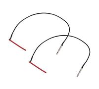 Abaodam 2 Pezzi Pickup Piezo Elettrico per Ukulele e Chitarra Acustica Jack Sensore Sottosella Ottimizzato per Suono e Compatibilità Ampia