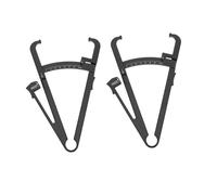 Abaodam 2 pezzi Plicometro per Misurazione Grasso Corporeo Pinza Portatile Resistente per Uomo Donna Strumento Leggero e Compatto per Analisi Massa Grassa e Snella