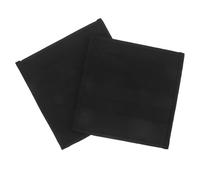 Abaodam 2 Pezzi Porta Carte da Gioco 2 Pezzi Oxford Nero, Supporto Compatto per Poker e Canasta, Organizer Portatile per Serate di Gioco e Feste Struttura a 5 Strati Anticaduta per Mani
