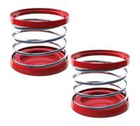 Abaodam 2 Pezzi Porta Tazza Pieghevole per Auto Molla in ABS Rosso | Aggiunge un Supporto Extra per Bevande, Mantiene il Cruscotto Ordinato, per Camion e Guida Quotidiana Colore Casuale