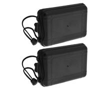 Abaodam 2 Pezzi Scatola Portaoggetti per da Tiro con L'Arco Porta Punte di Freccia per Custodia per da Tiro con L'Arco Custodia per Punte di Freccia per Supporto di