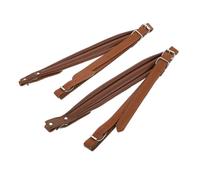 Abaodam 2 Pezzi Tracolla a Fisarmonica Regolabile 83-110 Cm Per Basso 16-120 Bassi Resistente Caffè Design Ergonomico Per Riduzione Pressione e Uso Prolungato