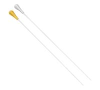 Abaodam 2 Pz Banda Musicale Concerto Professionale Kit Pulizia Flauto Prestazione Mostra Le Prestazioni Musica D'oro Strumento Musicale Dispositivo a Musicale Plastica Acciaio
