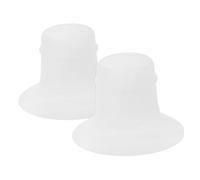 Abaodam 2 Pz Convertitore Per Tiralatte Inserti Di Ricambio Per Pompa Parti Della Pompa Del Salice Flangia Della Pompa Morbida Silicone Flangia Pompa Gel Di Silice Transparent